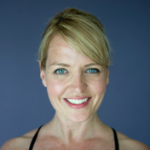 Cherie Greenwald, owner of NamaSTAY yoga towels.