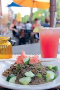 Zippy Noodles are a popular summertime dish at Johnny Mango World Cafe and Bar in Ohio City. Photo / Michael C. Butz