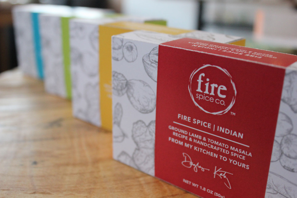 PHOTO | Michael C. Butz Some of Fire Spice Company's spices are shown here.