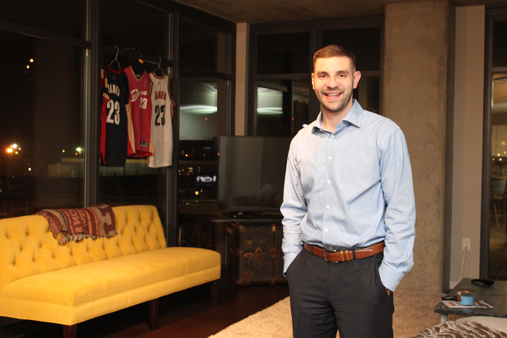 Jason Cohen enjoys his apartment at the Flats at East Bank Apartments in downtown Cleveland so much that he recently signed on for a second year.